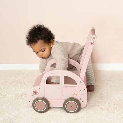 Carrellino primi passi Rosa LD7128 by LITTLE DUTCH