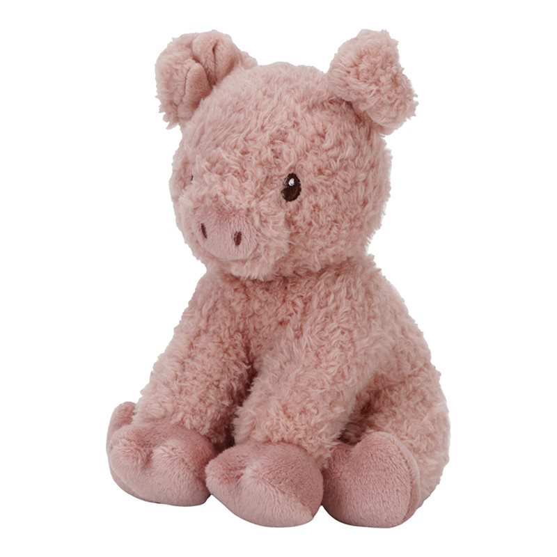 Maialino da coccolare 17 cm Piccola fattoria  ROSA LD8828 -  NANU' BABY