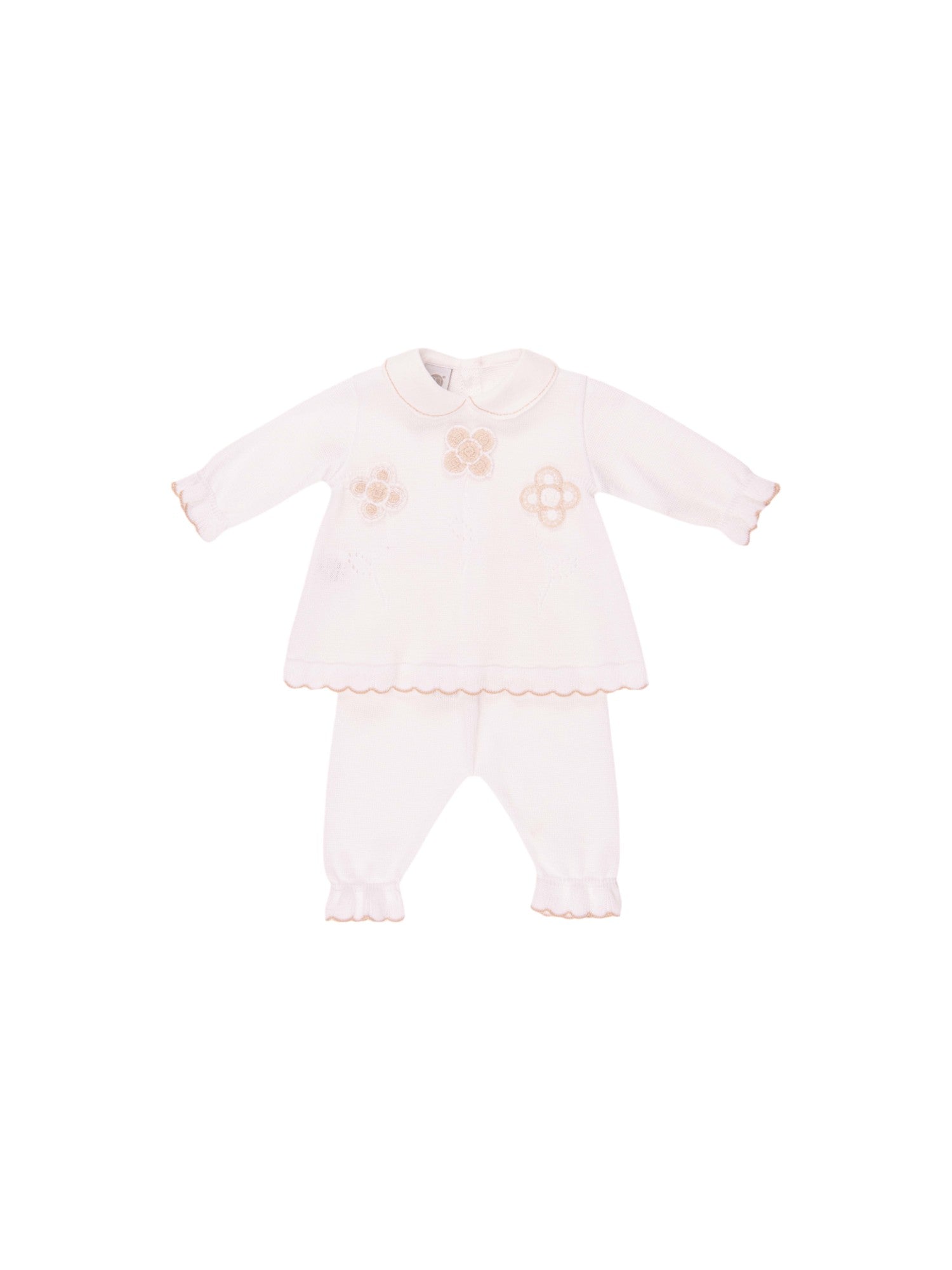 Completo nascita Neonata BIANCO EB2919 -  NANU' BABY