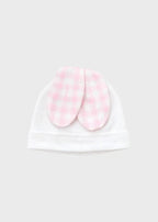 Cuffia Neonata Vaniglia EL2573 by MARLU'