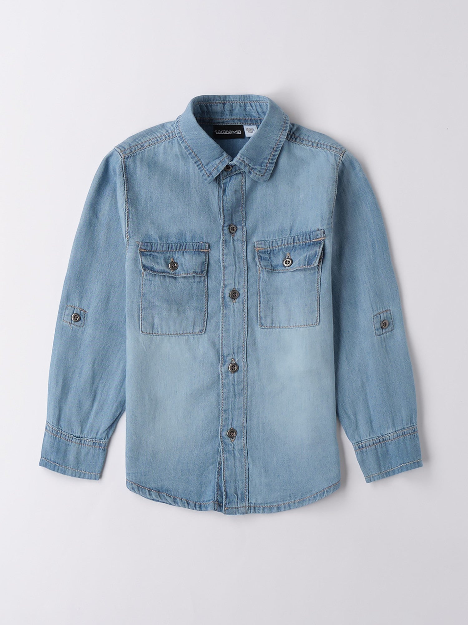 Camicia Bimbo JEANS 0B038/7300 -  NANU' BABY