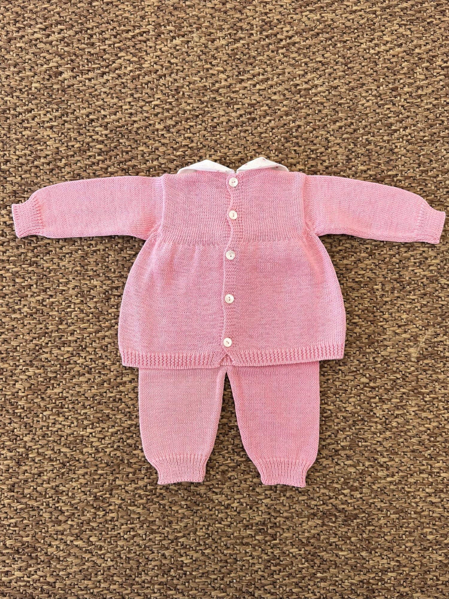 Coordinato Cuore Neonata ROSA TAORMINA 01 -  NANU' BABY