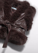 Gilet Bimba Marrone 5808/6 by ABEL & LULA