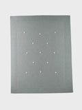 Coperta Neonata Verde FIORI DI LOTO 104/6231 by BABY LORD