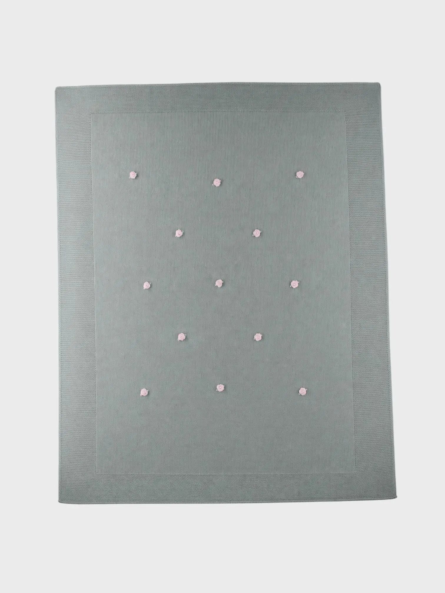Coperta Neonata Verde FIORI DI LOTO 104/6231 by BABY LORD