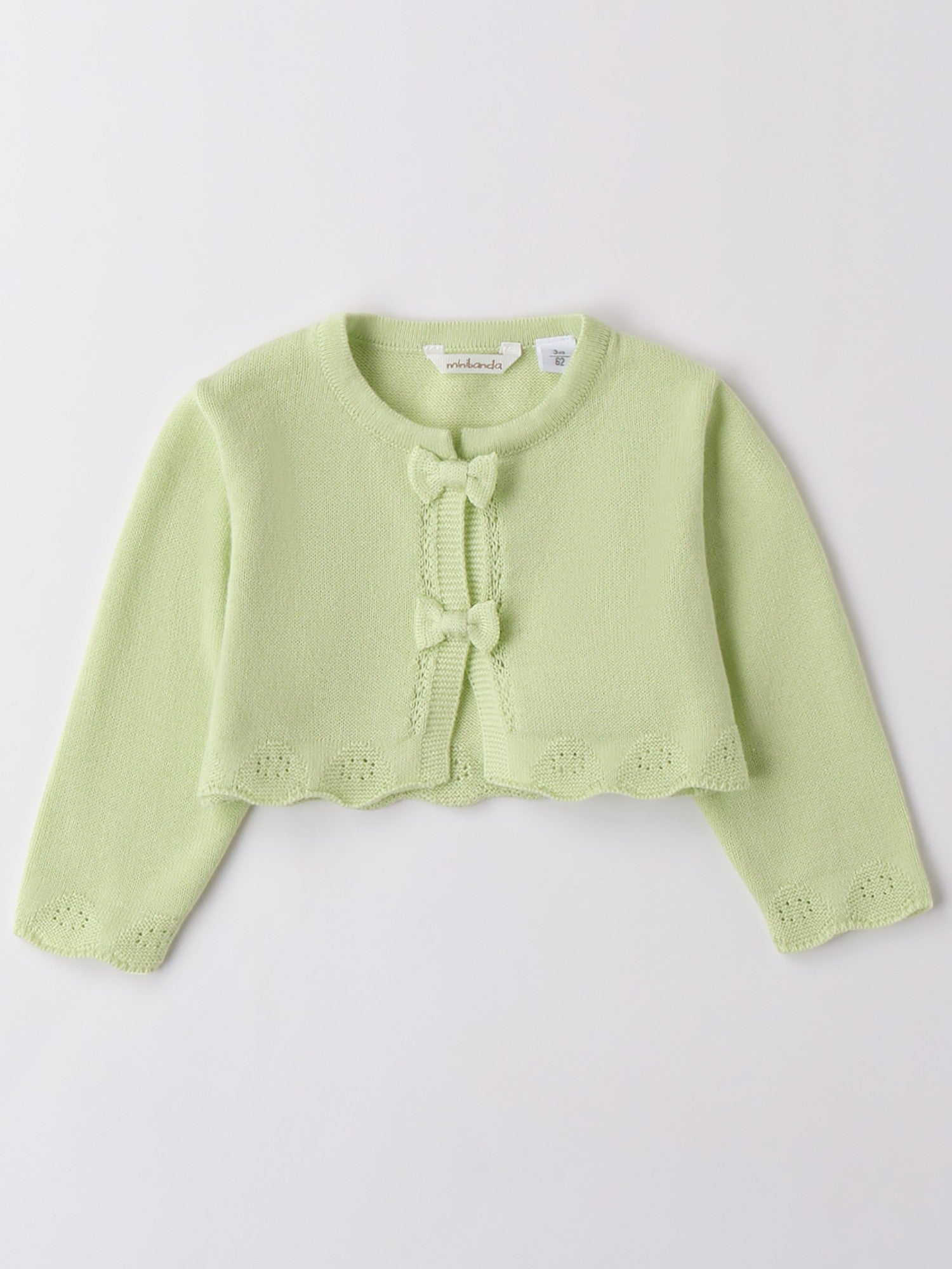 Cardigan Scaldacuore Bimba VERDE 3B764/5422 -  NANU' BABY