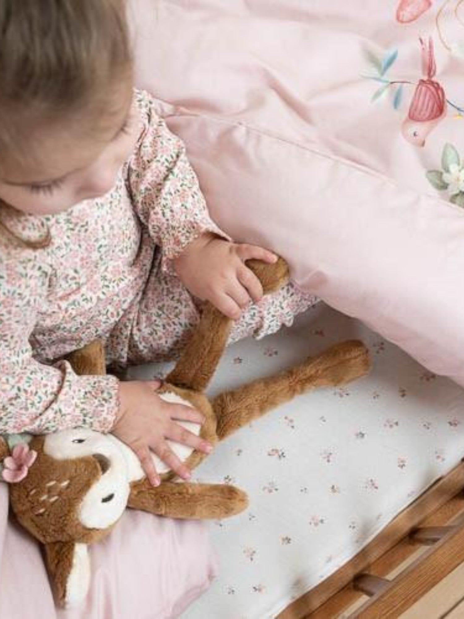 Lenzuolo con angoli per lettino - Giardino delle fate Neonata BIANCO TE10794031 -  NANU' BABY