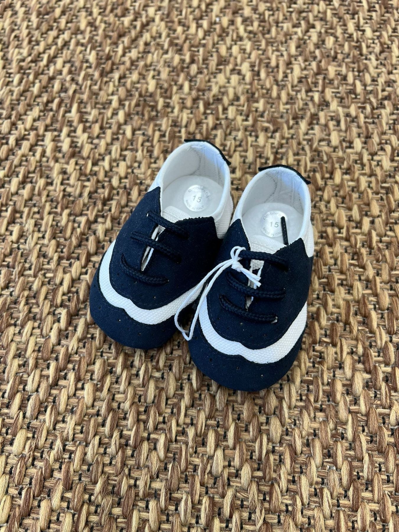 Scarpina Bimbo BIANCO SM3994/T088/B -  NANU' BABY