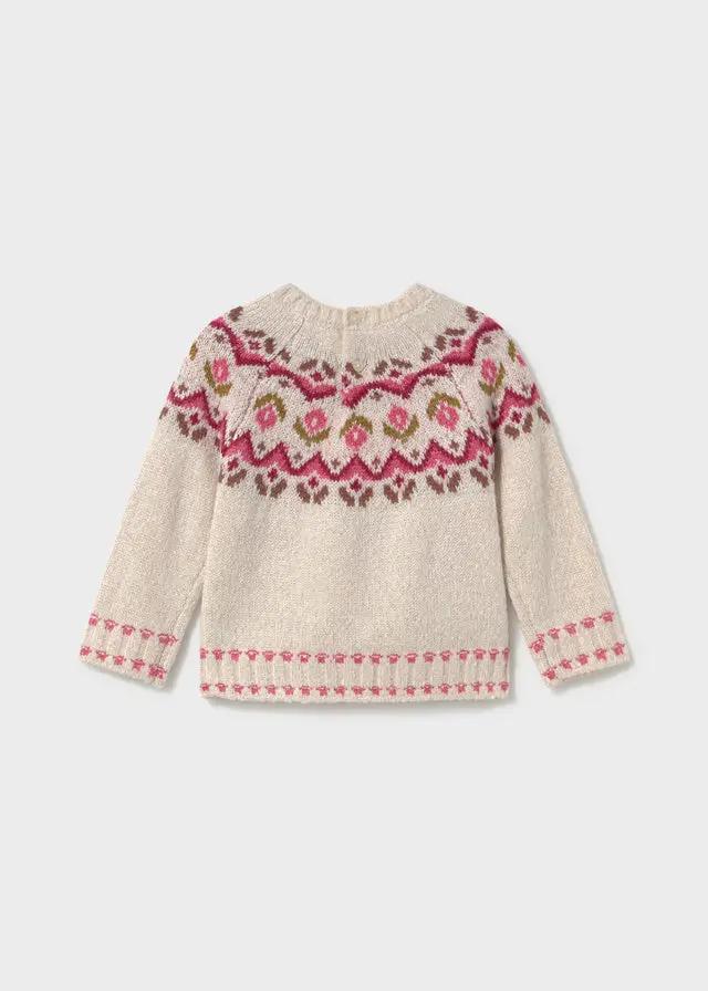 Maglia Bimba Avorio 2384/51 by MAYORAL