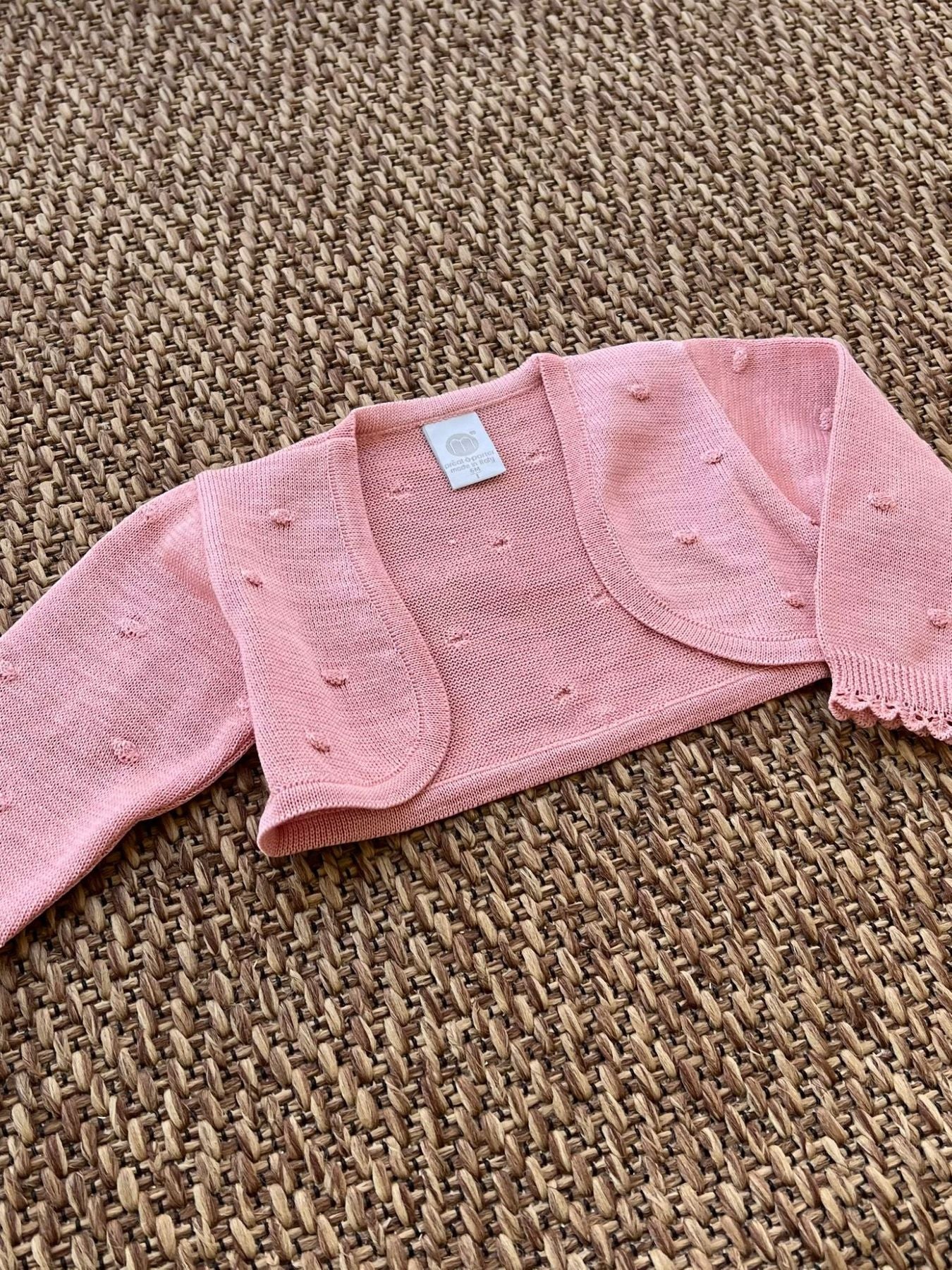 Giacchina Bimba MARSALA EN82445 -  NANU' BABY