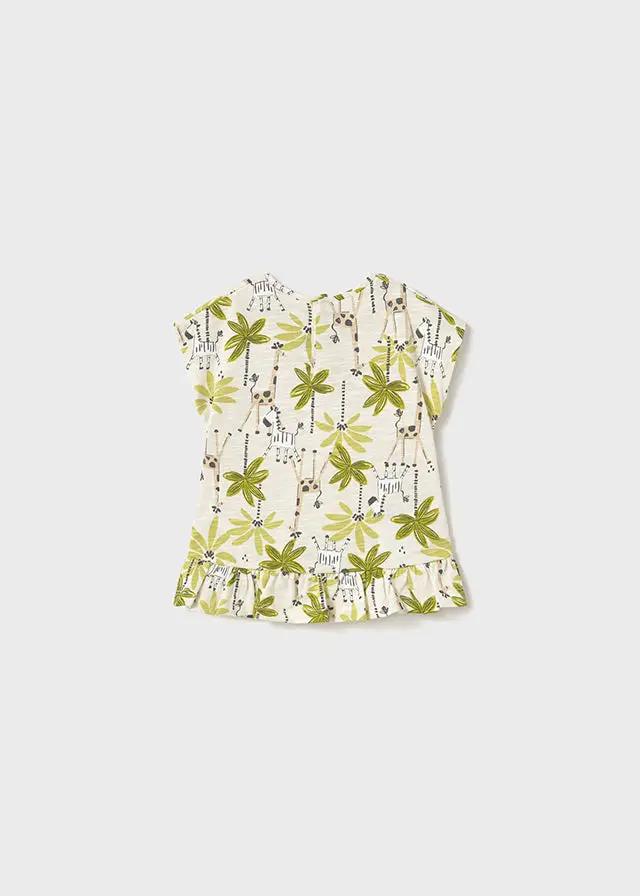 T-shirt Bimba Bianco 1047/63 by MAYORAL