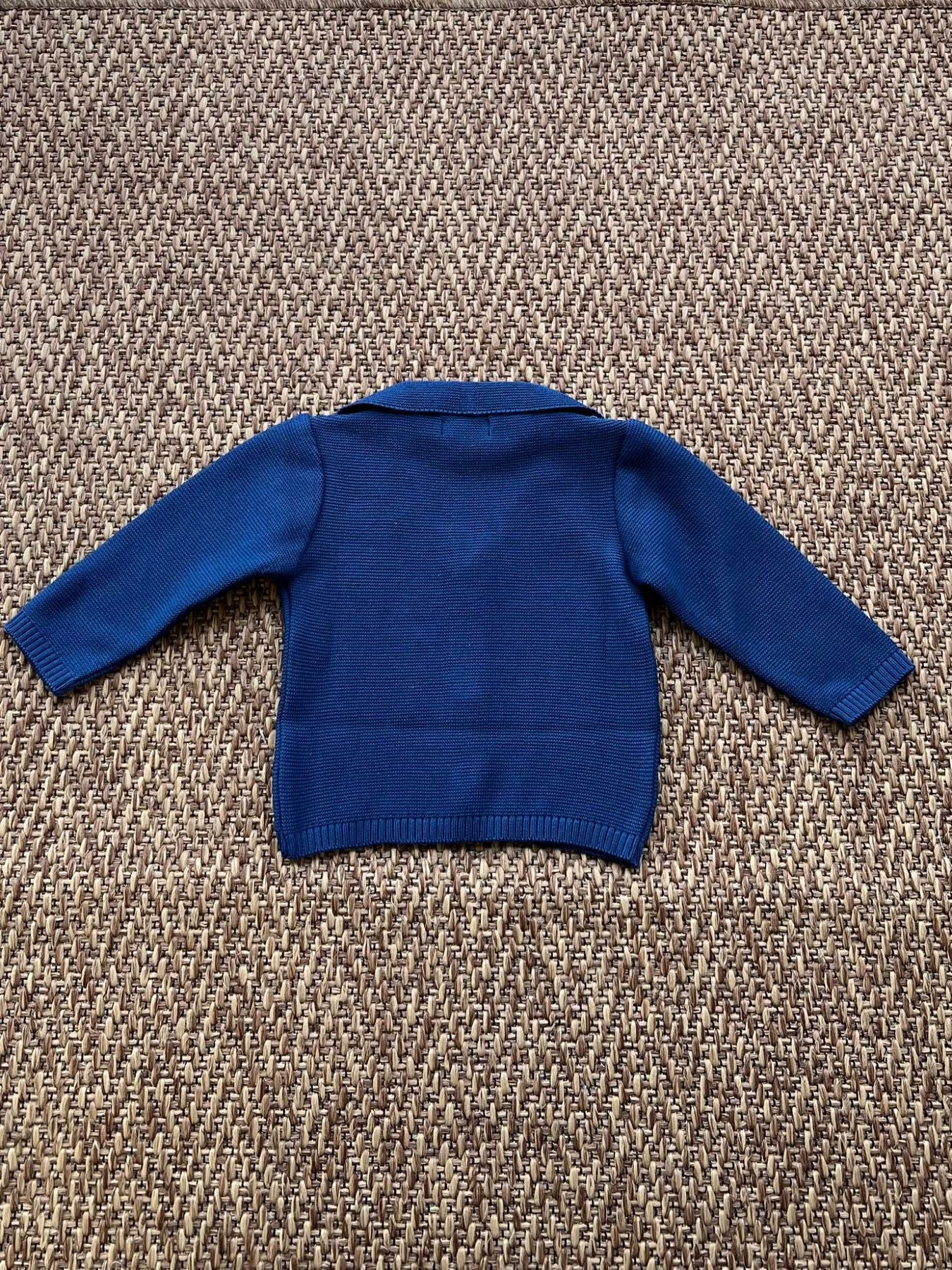 GIACCA C/ COLLO Bimbo BLU FMM37253/B -  NANU' BABY