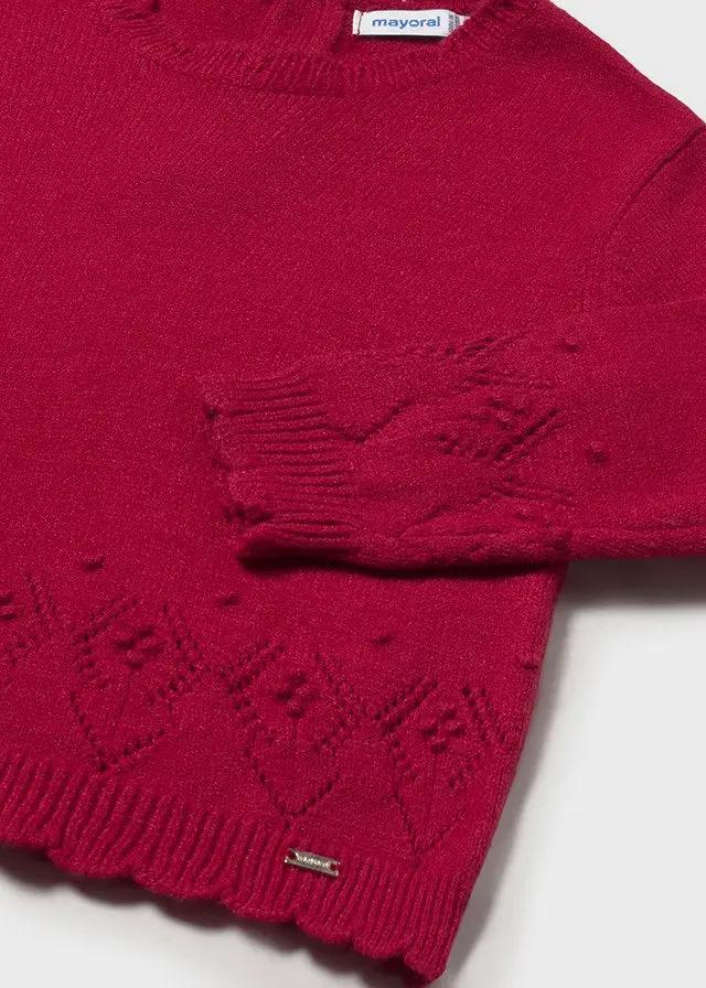 Maglia Bimba Rosso 2353/23 by MAYORAL