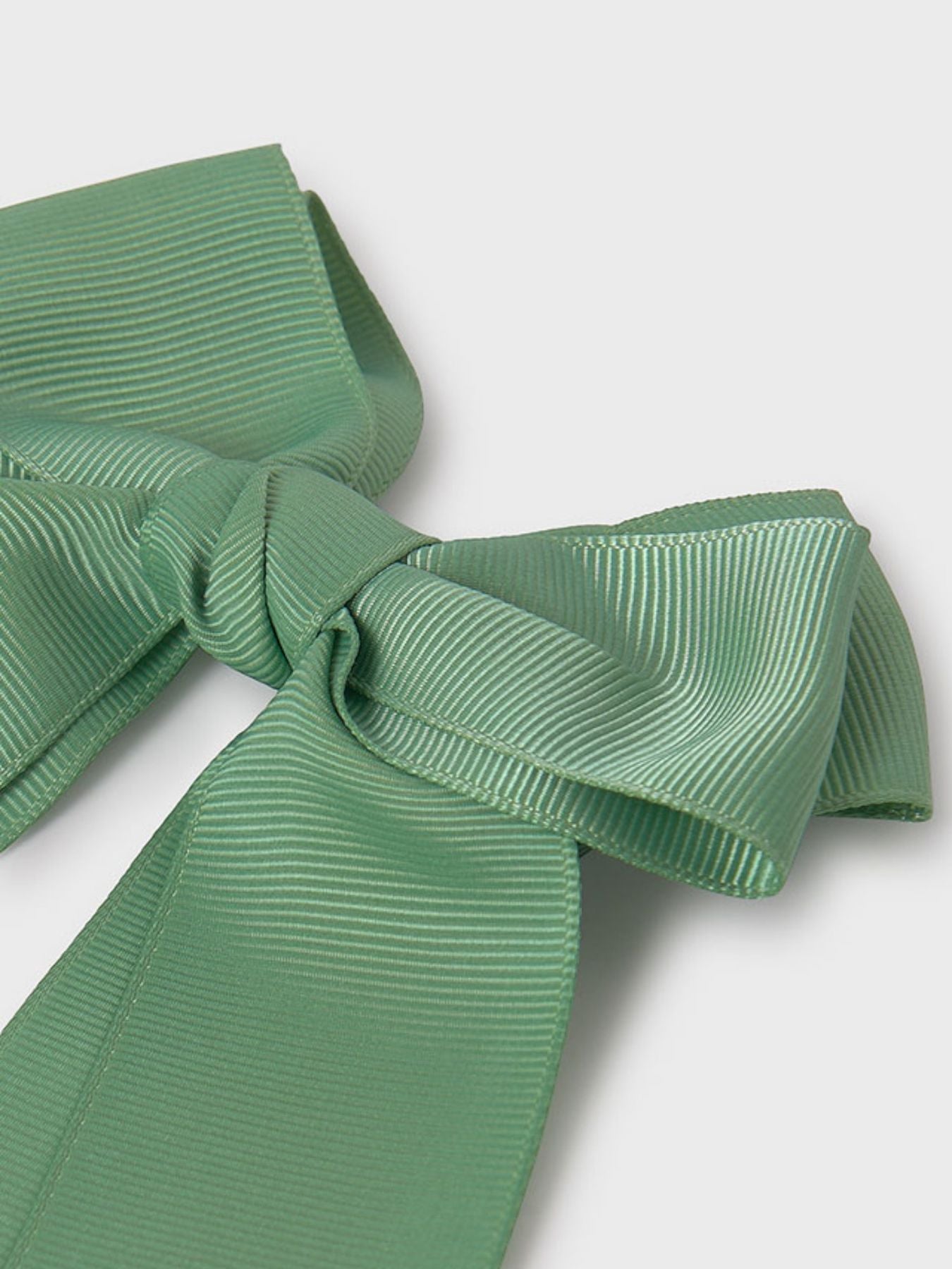 Fermaglio gross grain  VERDE 5412/V -  NANU' BABY