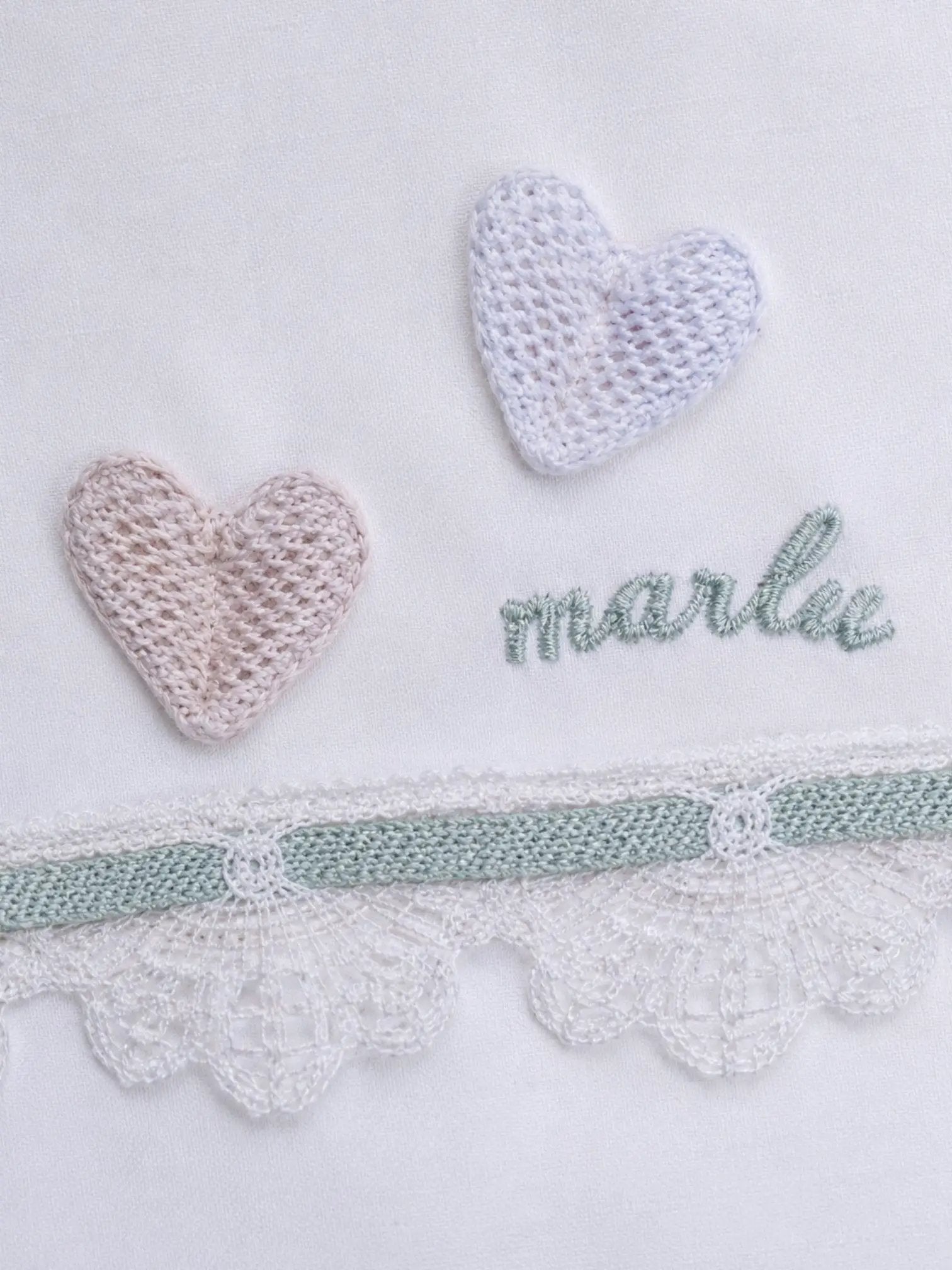 Lenzuolino Neonata Vaniglia IS16LE by MARLU'