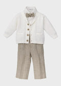 Completo Cerimonia Bimbo Beige MN408417/4952-26 by COLORICHIARI