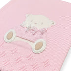 Coperta Neonata Rosa 7772 Teddy by BIMBALO'