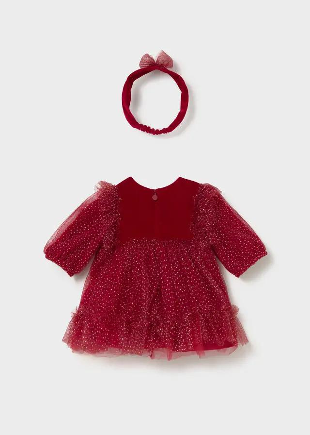 Abito Bimba Rosso 2828/54 by MAYORAL
