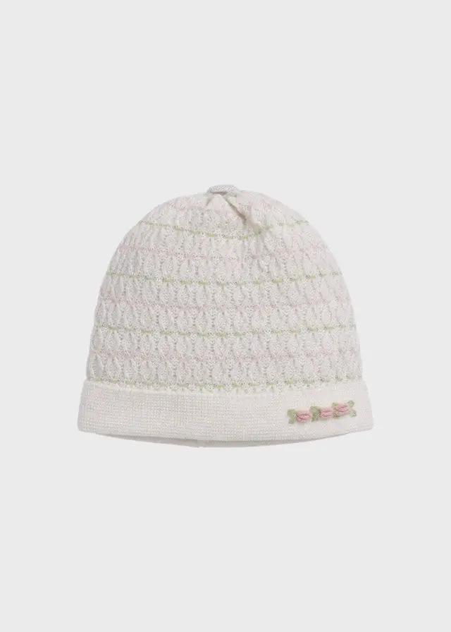 Cuffia Neonata Rosa EK1371 by MARLU'