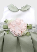 Abito Cerimonia Bimba Verde GG2635CMI by GUGU GAGA