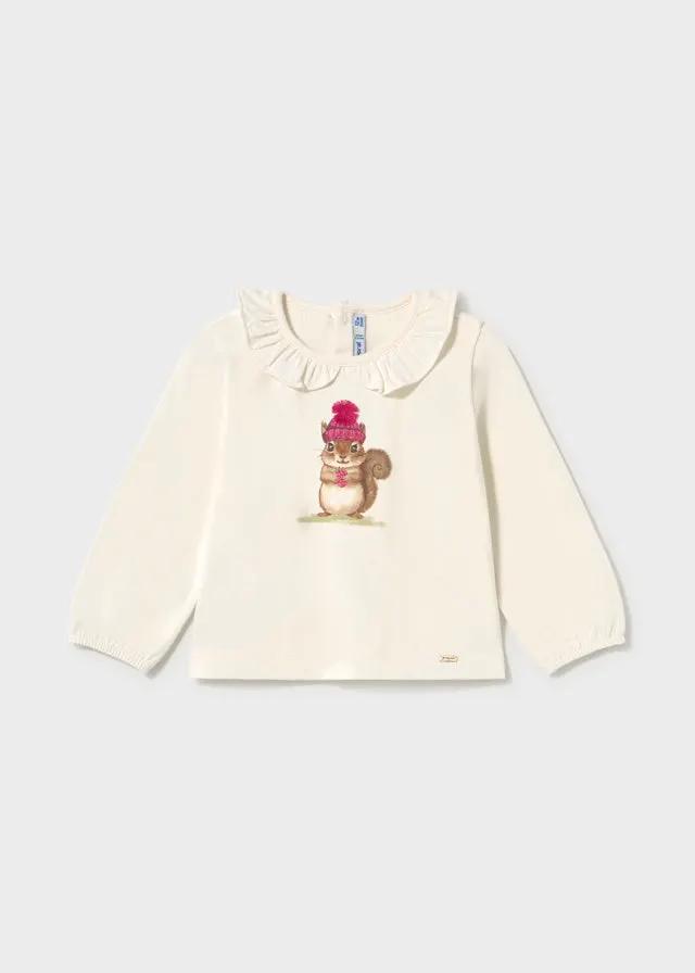 T-shirt Bimba Ecru 2089/20 by MAYORAL