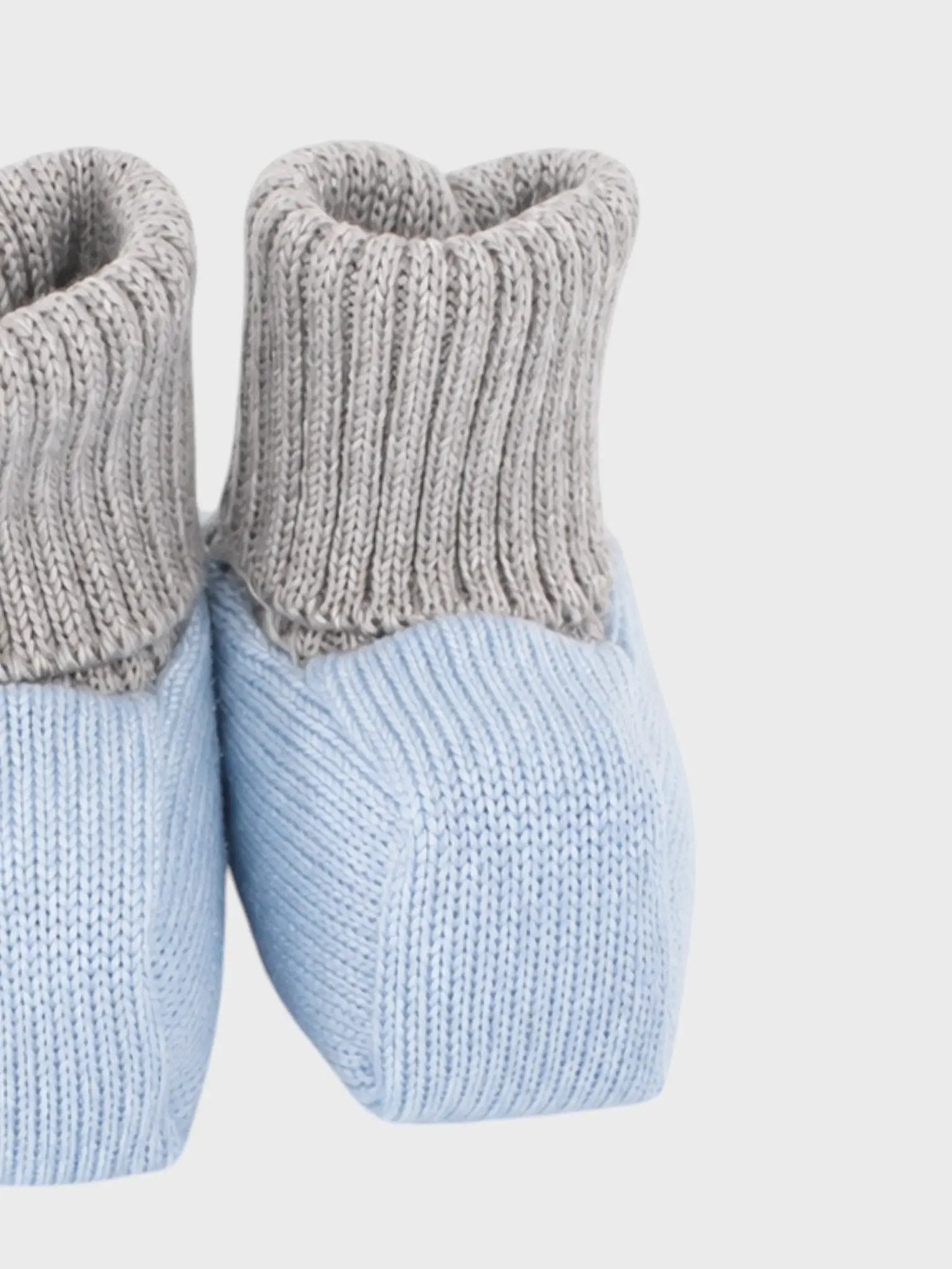 Babbucce Neonato Grigio 8276 by BIMBALO'