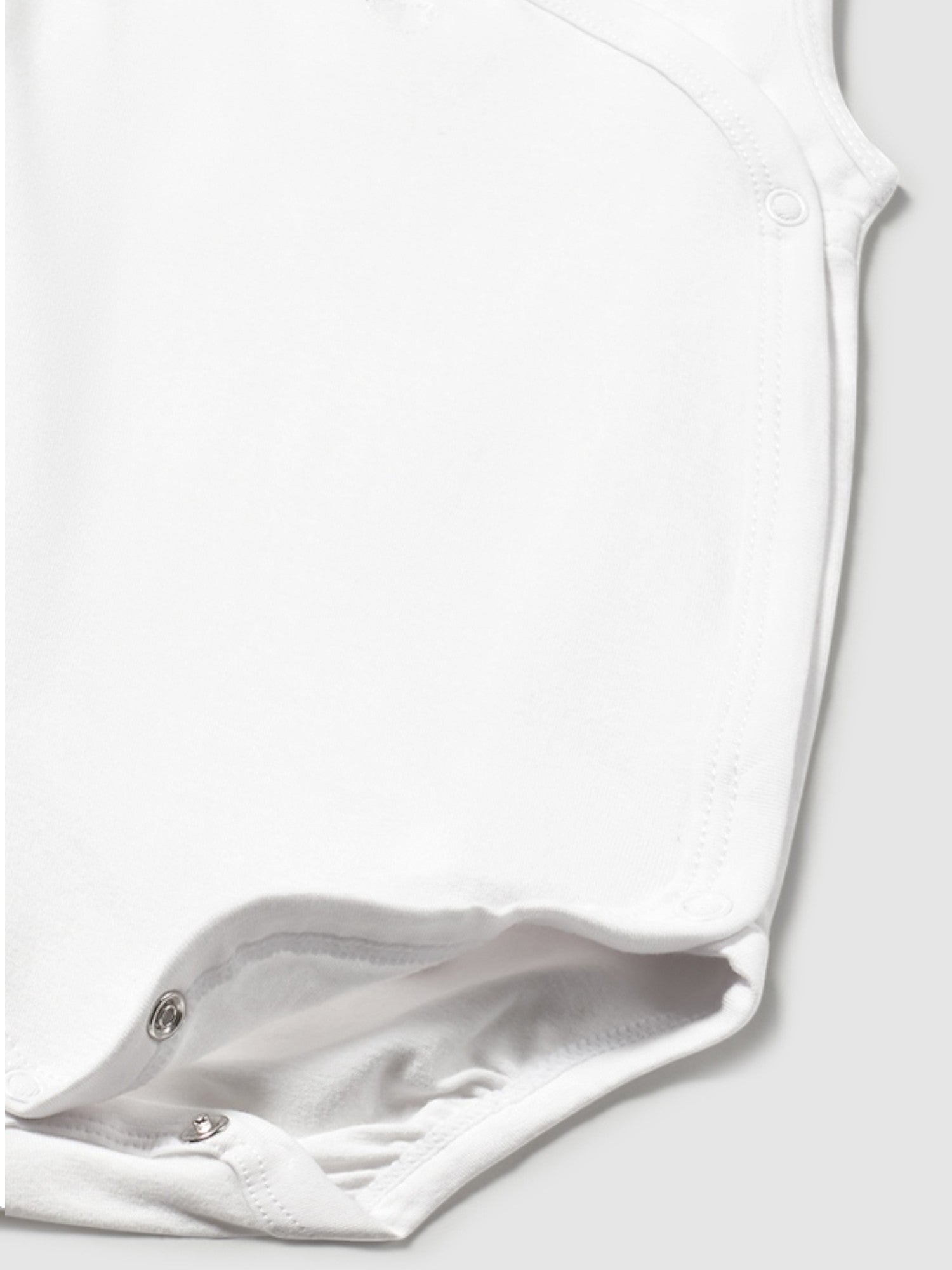 Body manica smanicata Neonato BIANCO 1702 /B -  NANU' BABY