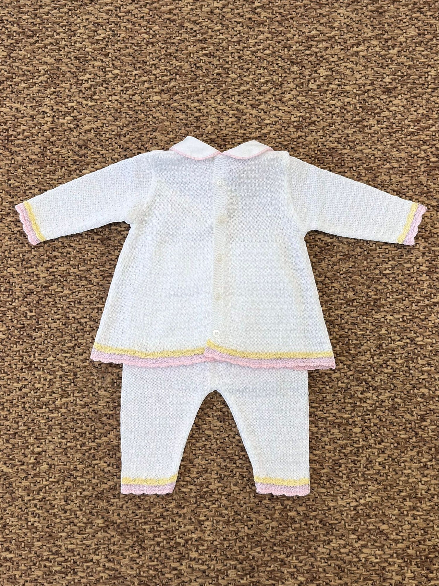 Completo nascita Neonata BIANCO EB1519/G -  NANU' BABY