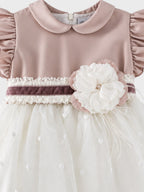 Abito Cerimonia Bimba Rosa IK319MC