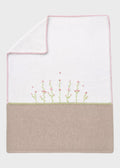 Coperta Neonata Bianco MORGANA/CO by PICCOLA GIUGGIOLA