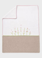 Coperta Neonata Bianco MORGANA/CO by PICCOLA GIUGGIOLA