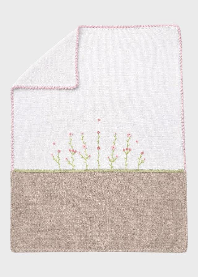 Coperta Neonata Bianco MORGANA/CO by PICCOLA GIUGGIOLA