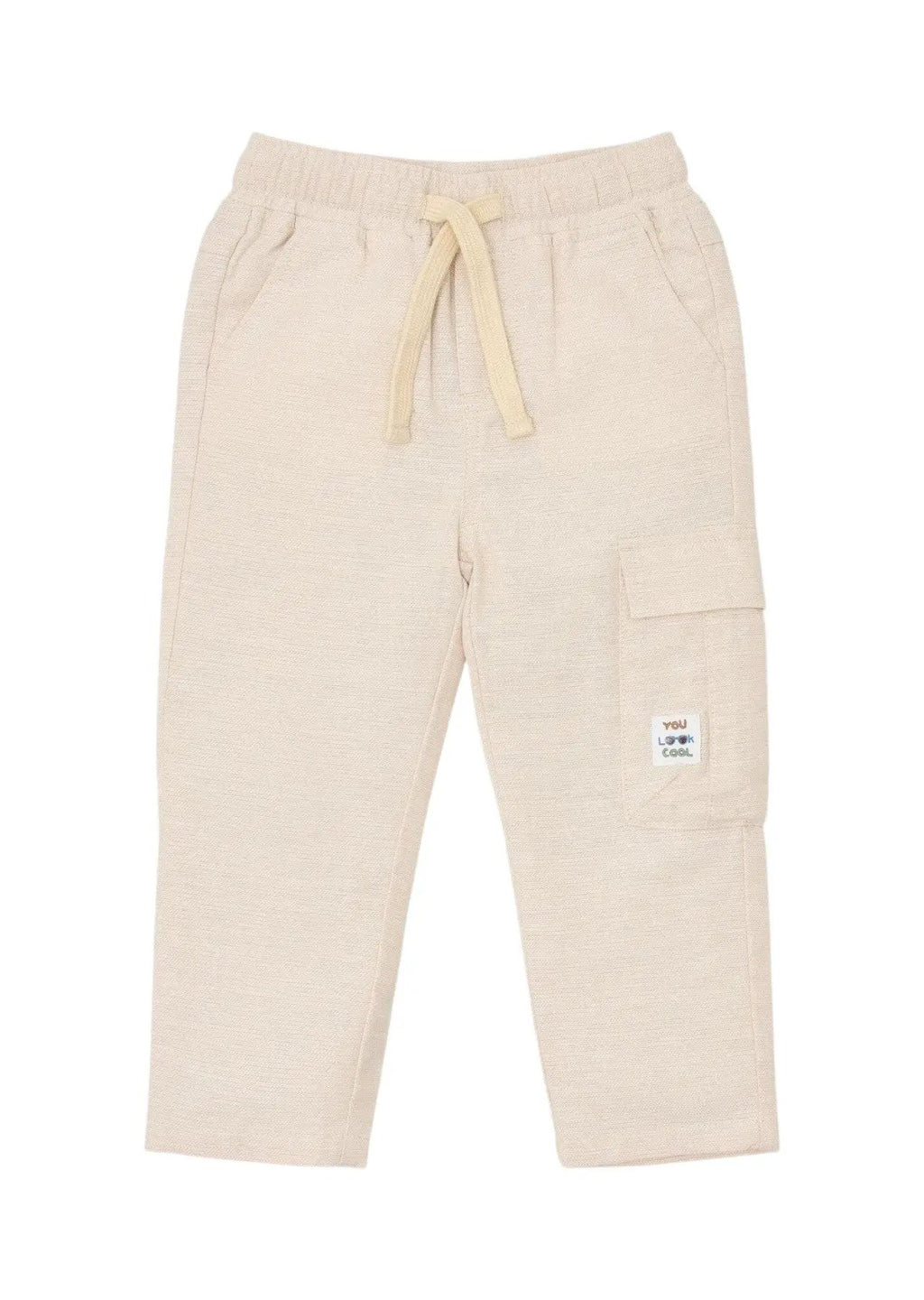 Pantaloni Bimbo Avorio CL26023100 by LITTLE DUTCH