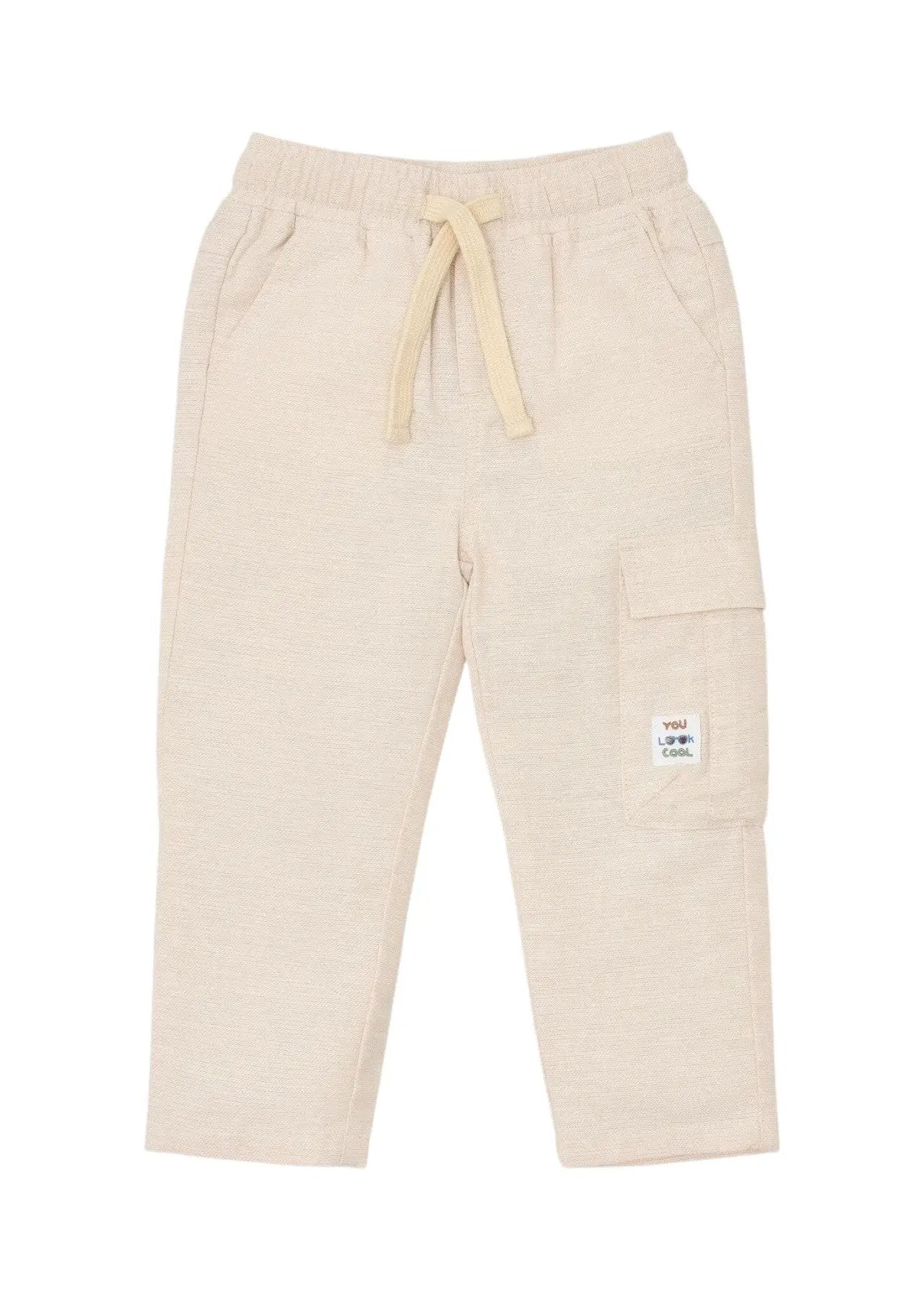 Pantaloni Bimbo Avorio CL26023100 by LITTLE DUTCH
