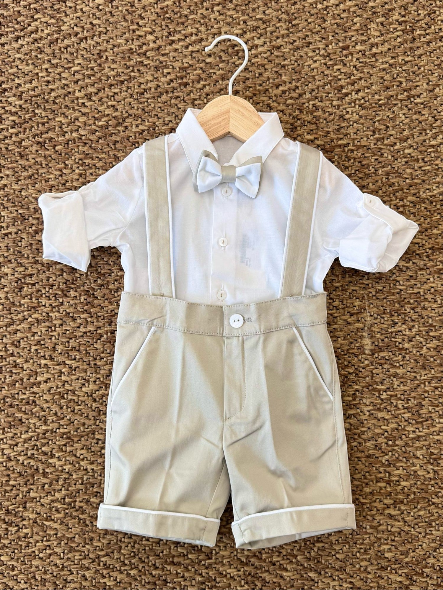 Completo Bimbo BEIGE 7673/B -  NANU' BABY