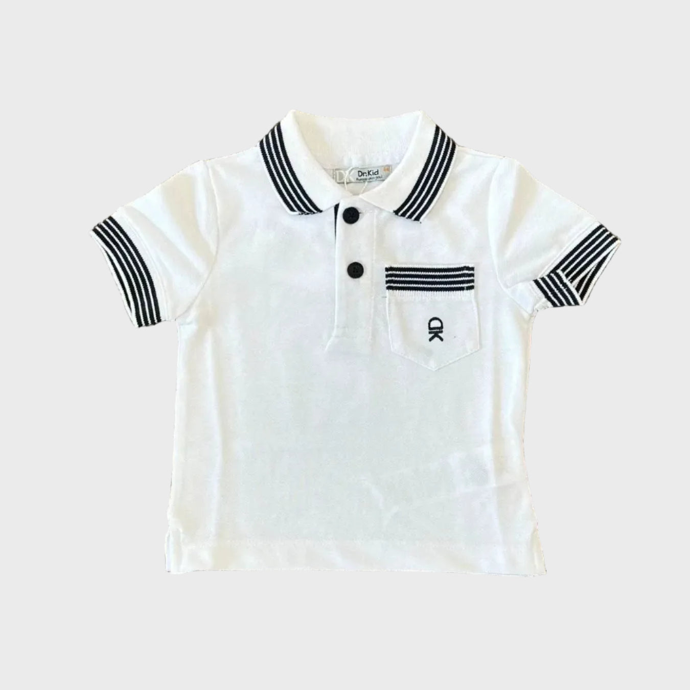 T-shirt Bimbo Bianco DK561/PV24 by DR KID