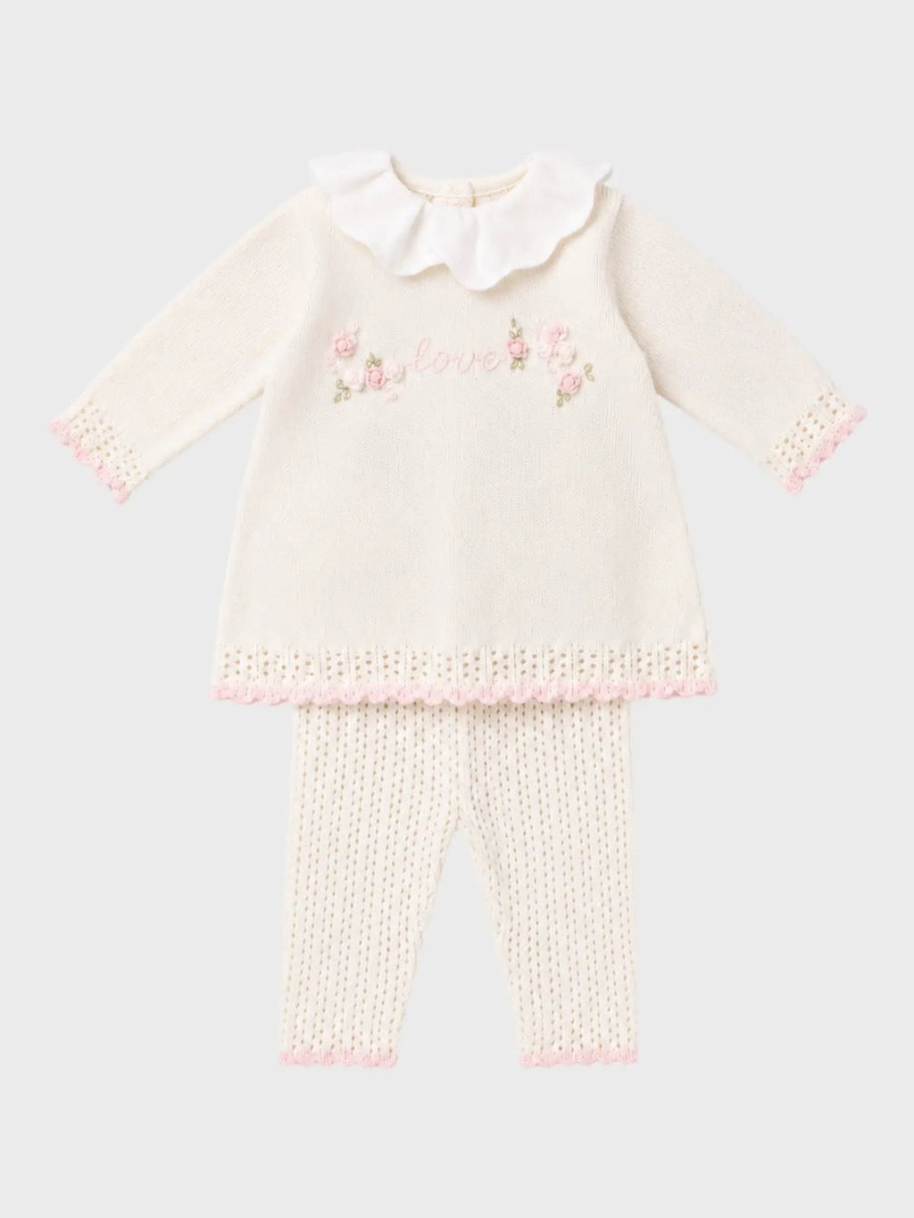 Completo nascita Neonata Vaniglia IS2719 by MARLU'