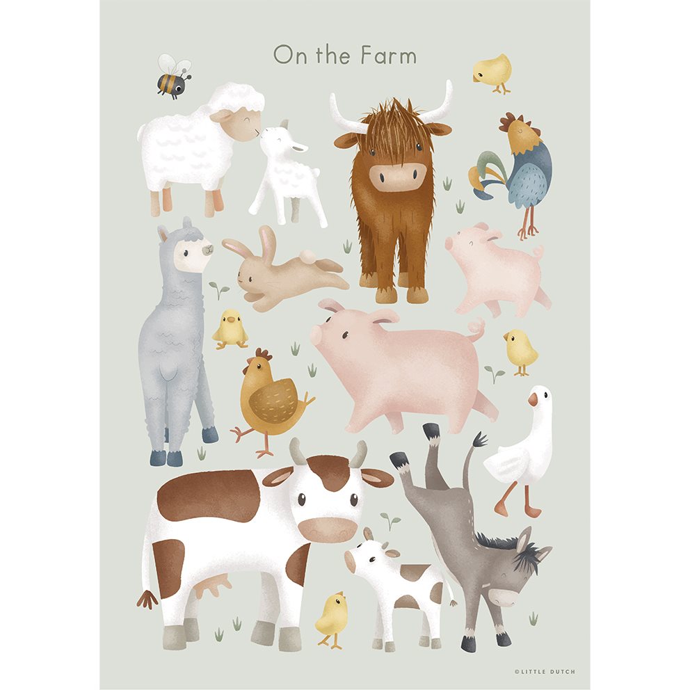 Poster A3  MULTICOLORE PW10214022 -  NANU' BABY