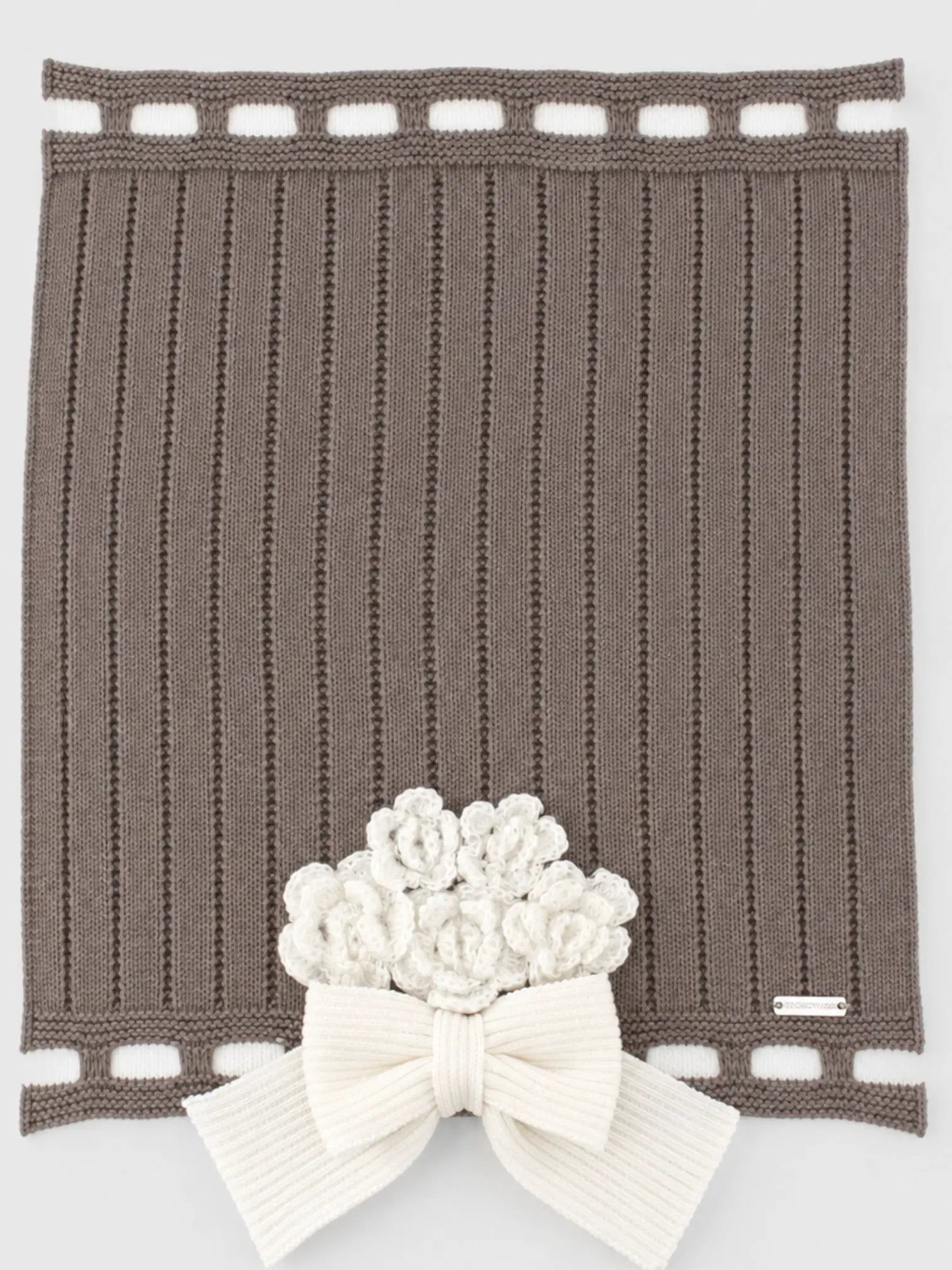 Coperta Neonata Tortora FF778603/2088 by COLORICHIARI