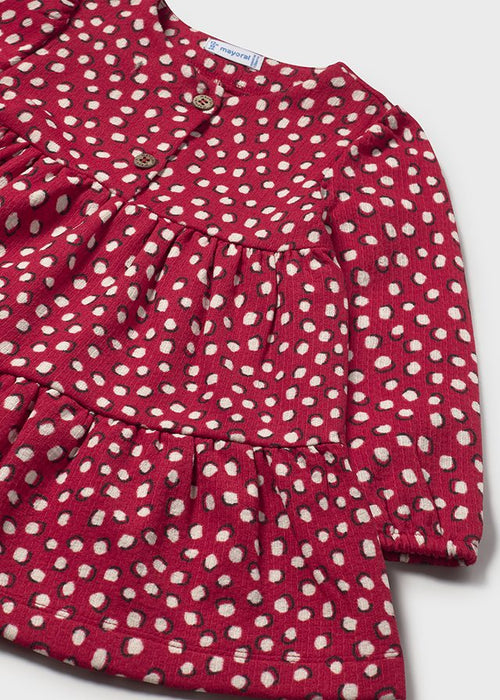 Baby-Mädchen-Kleid Rot 2915/40