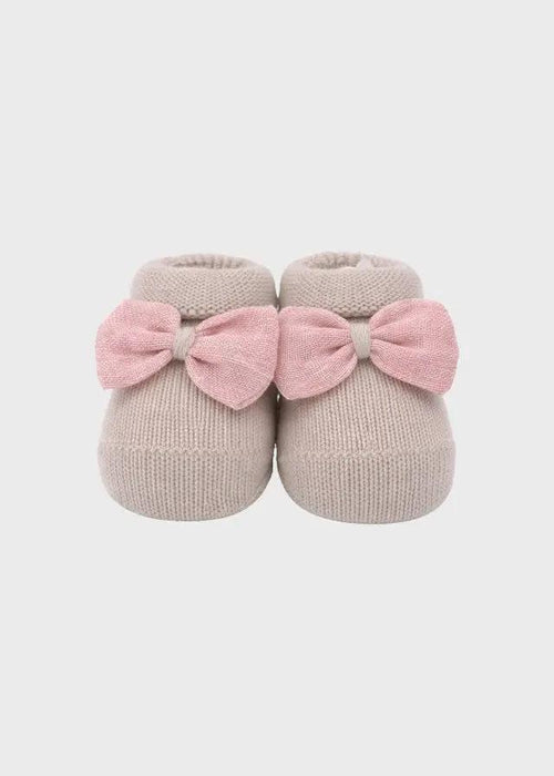 Babbucce Neonata Corallo 768 by BABY LORD