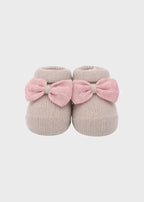 Babbucce Neonata Corallo 768 by BABY LORD