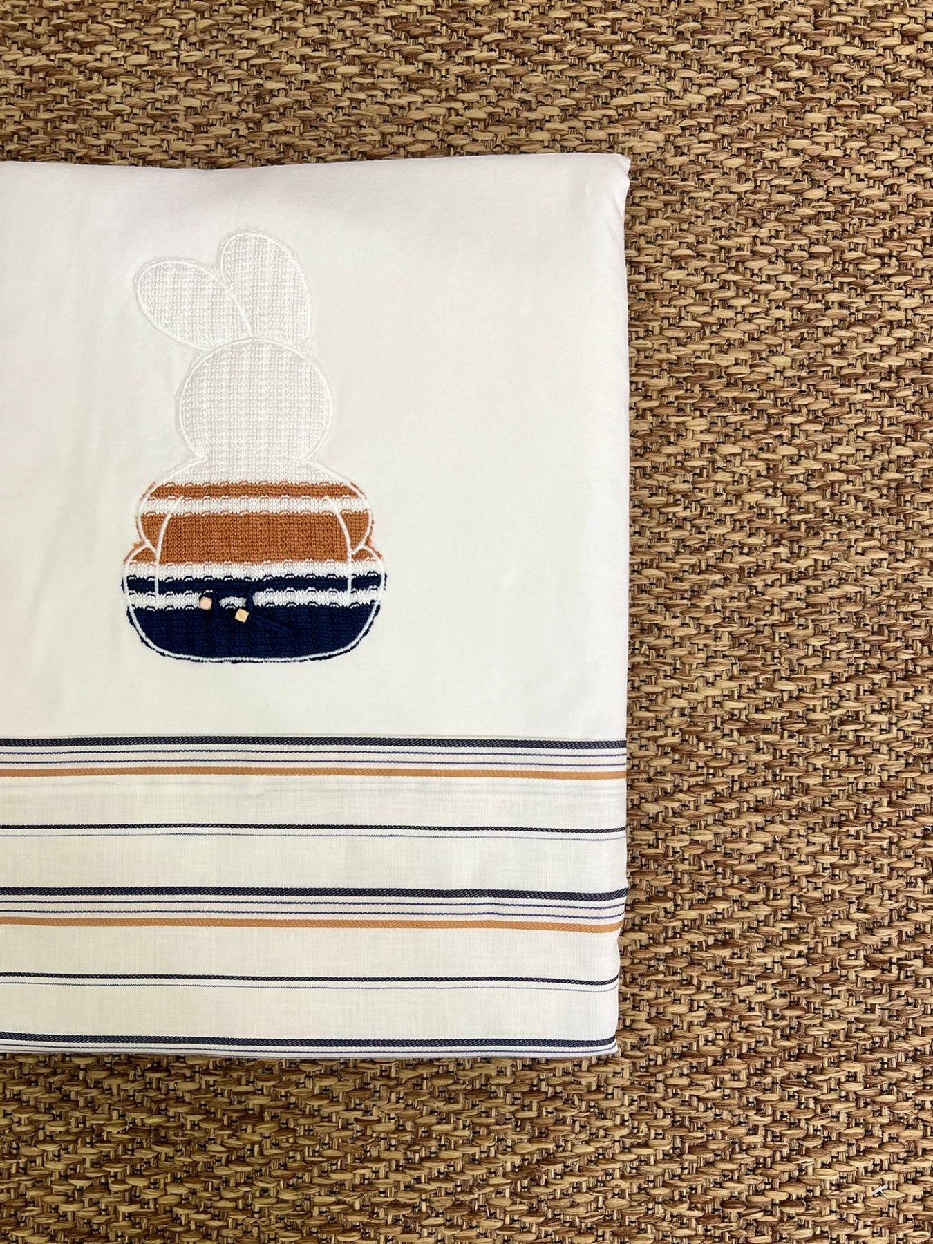 Coperta in tessuto Neonato VANIGLIA EP6181 -  NANU' BABY