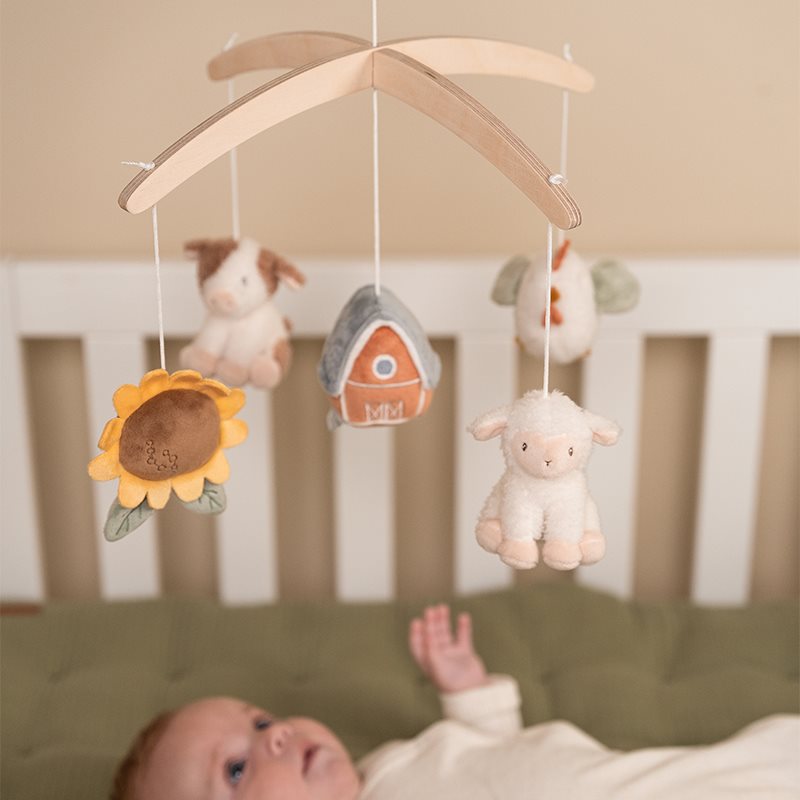 Giostrina musicale in legno Piccola Fattoria  MULTICOLORE LD8818 -  NANU' BABY