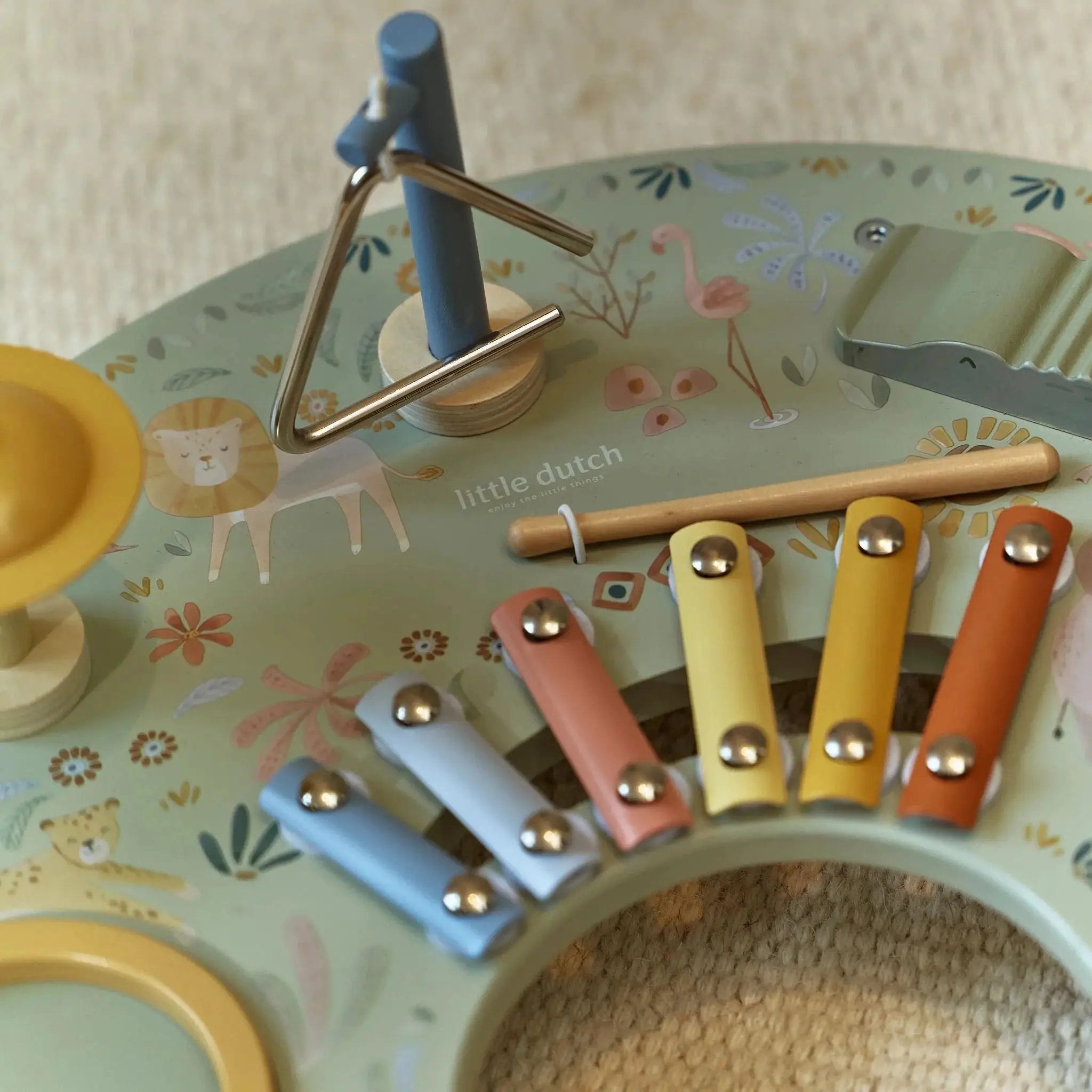Tavolo musicale Multicolore LD7478 by LITTLE DUTCH