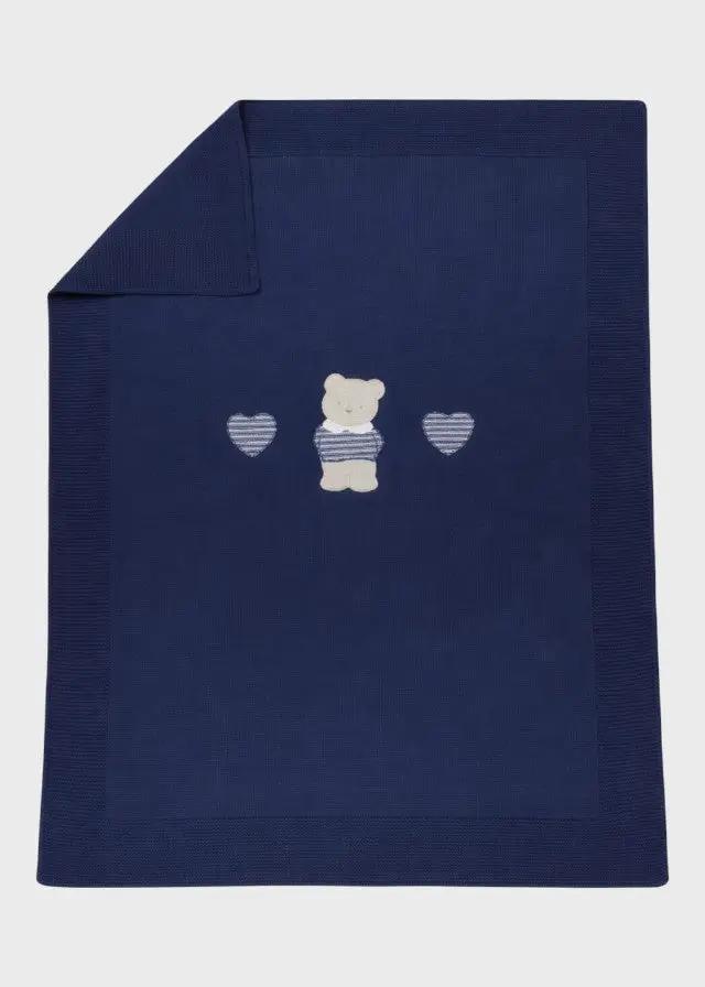 Coperta Neonato Blu TEDDY 198/B by BABY LORD