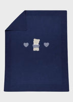 Coperta Neonato Blu TEDDY 198/B by BABY LORD