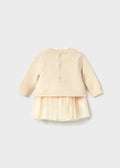 Abito Bimba Avorio 2820/92 by MAYORAL