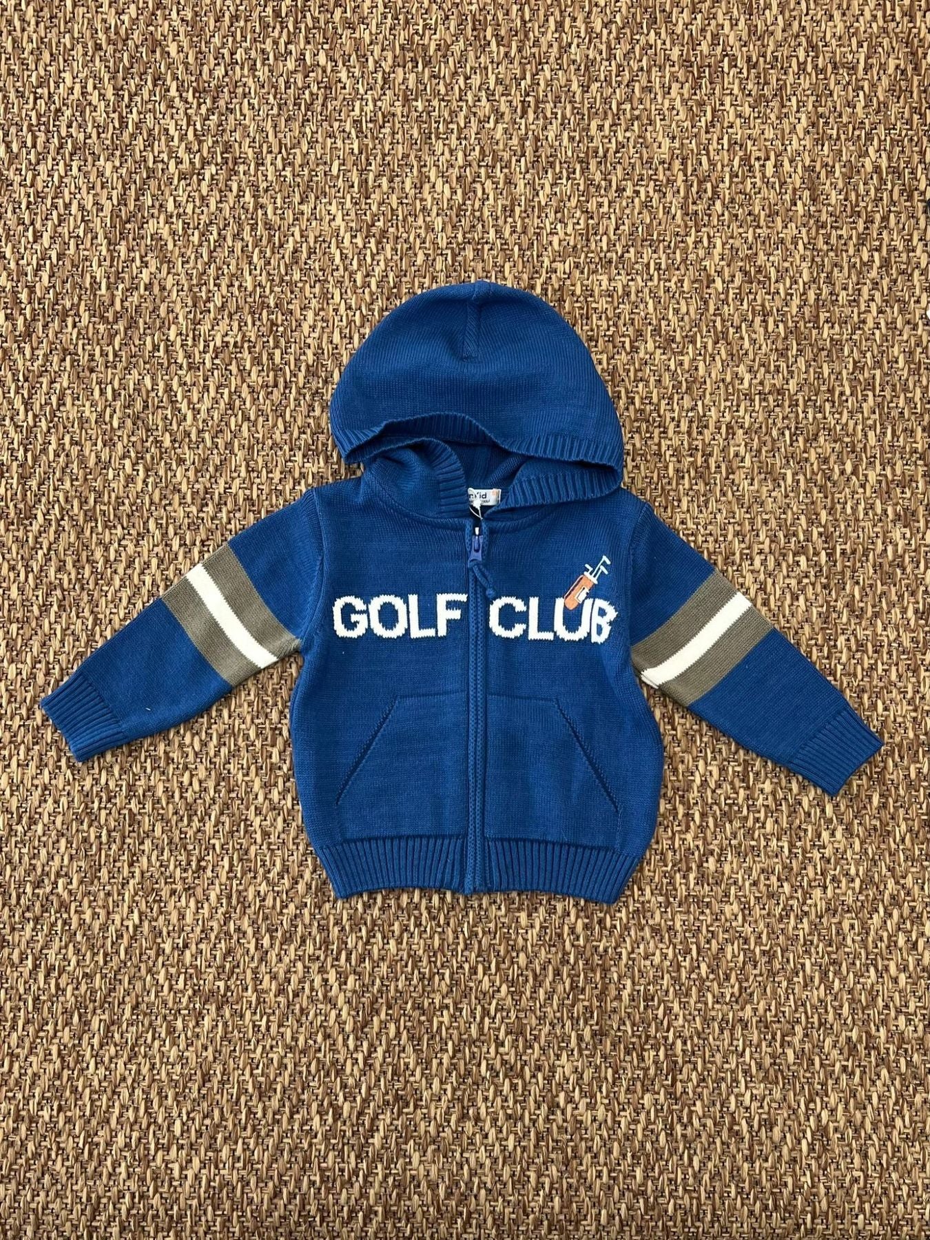 Giacchina in maglia Bimbo AZZURRO DL521/PV24 -  NANU' BABY