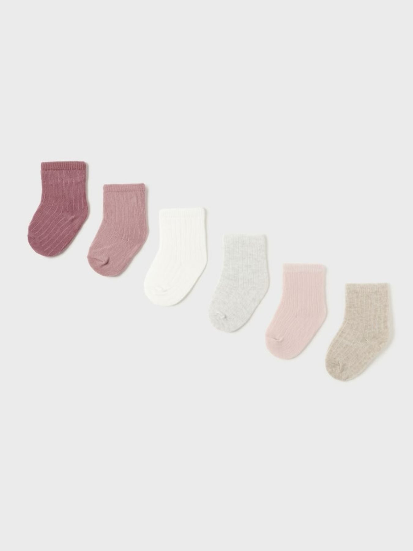 Set 6 calzini  ROSA 1C-9758/R -  NANU' BABY